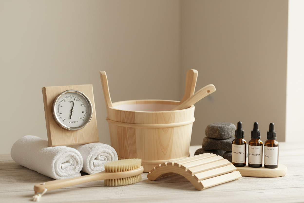 aksesuoria dla sauny