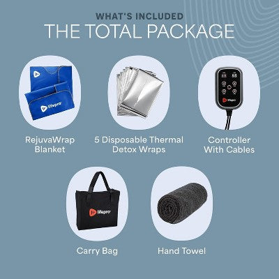 Koc sauna na podczerwień Lifepro z torbą