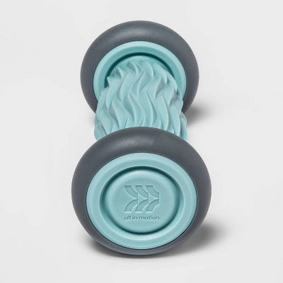 Manualny masażer stóp w kolorze aqua