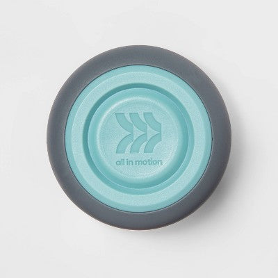 Manualny masażer stóp w kolorze aqua