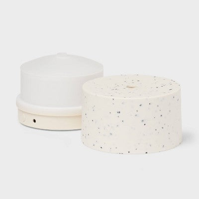 Mini dyfuzor ultradźwiękowy terrazzo biały